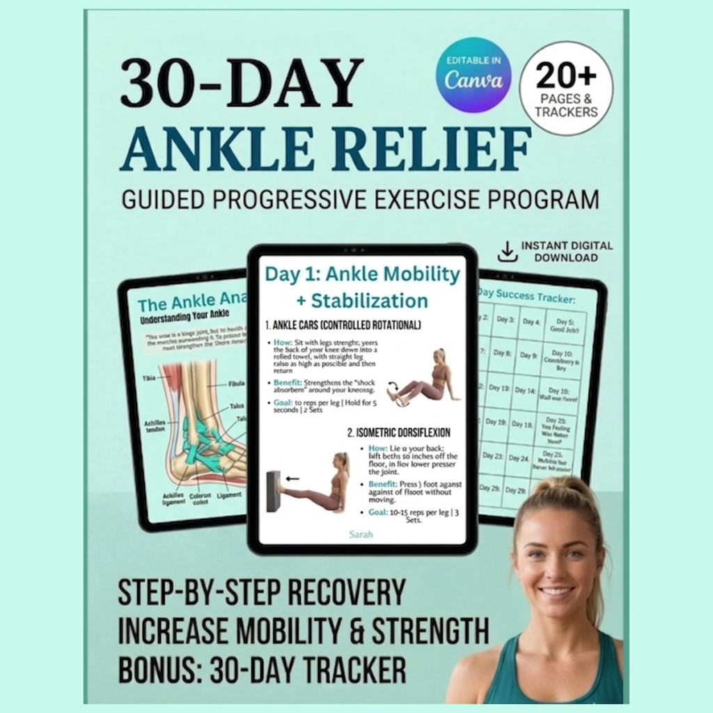 30 Day Ankle Recovery Guide E-Book (PDF Download)