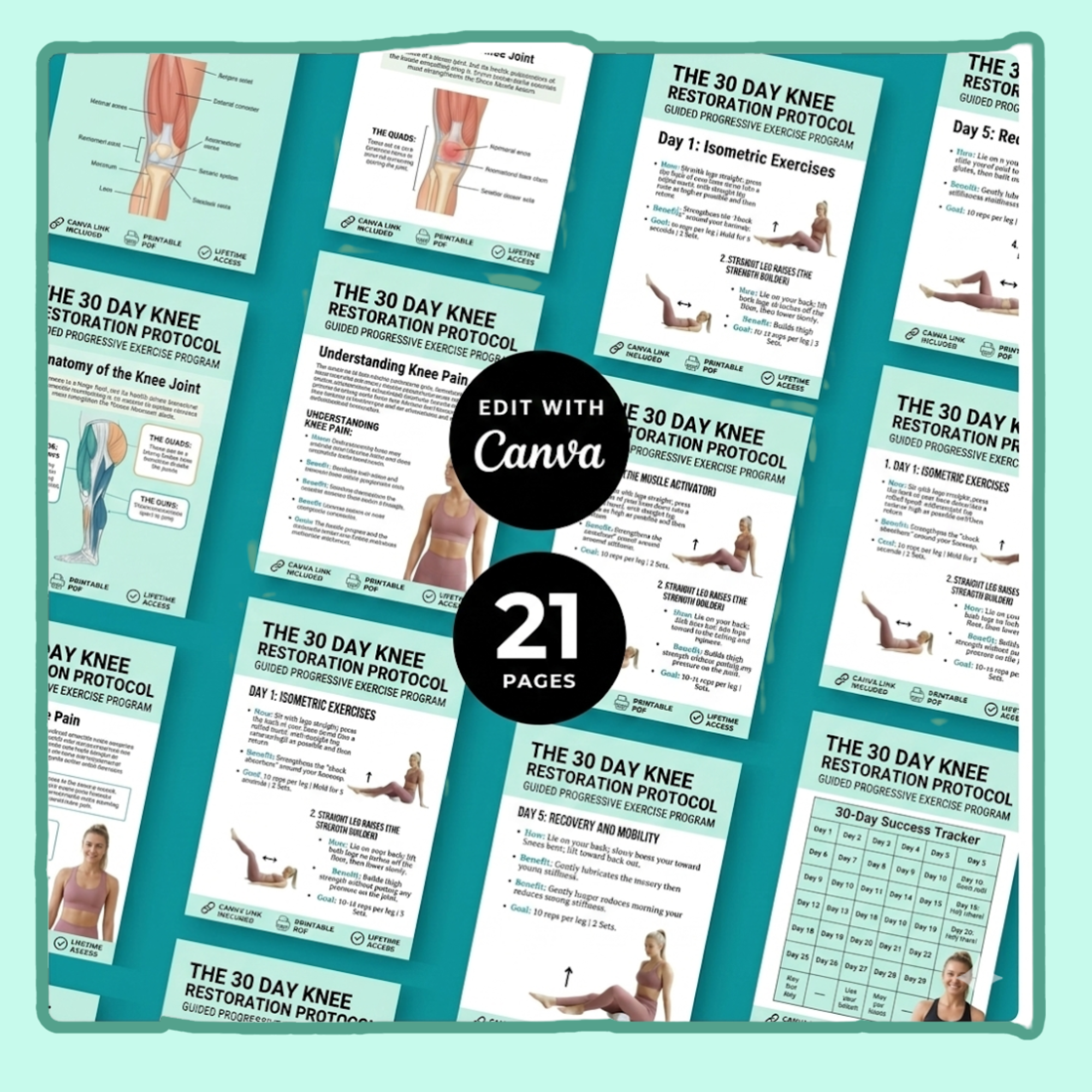 30 Day Knee Rehab E-Book (PDF Download)