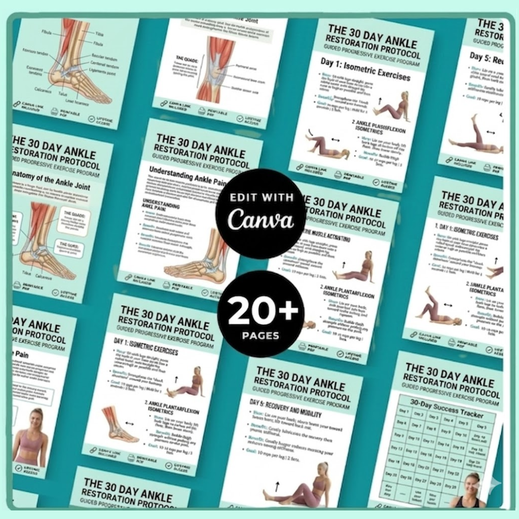 30 Day Ankle Recovery Guide E-Book (PDF Download)