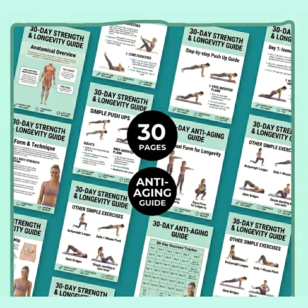 30 Day Anti-Aging E-Book (PDF Download)