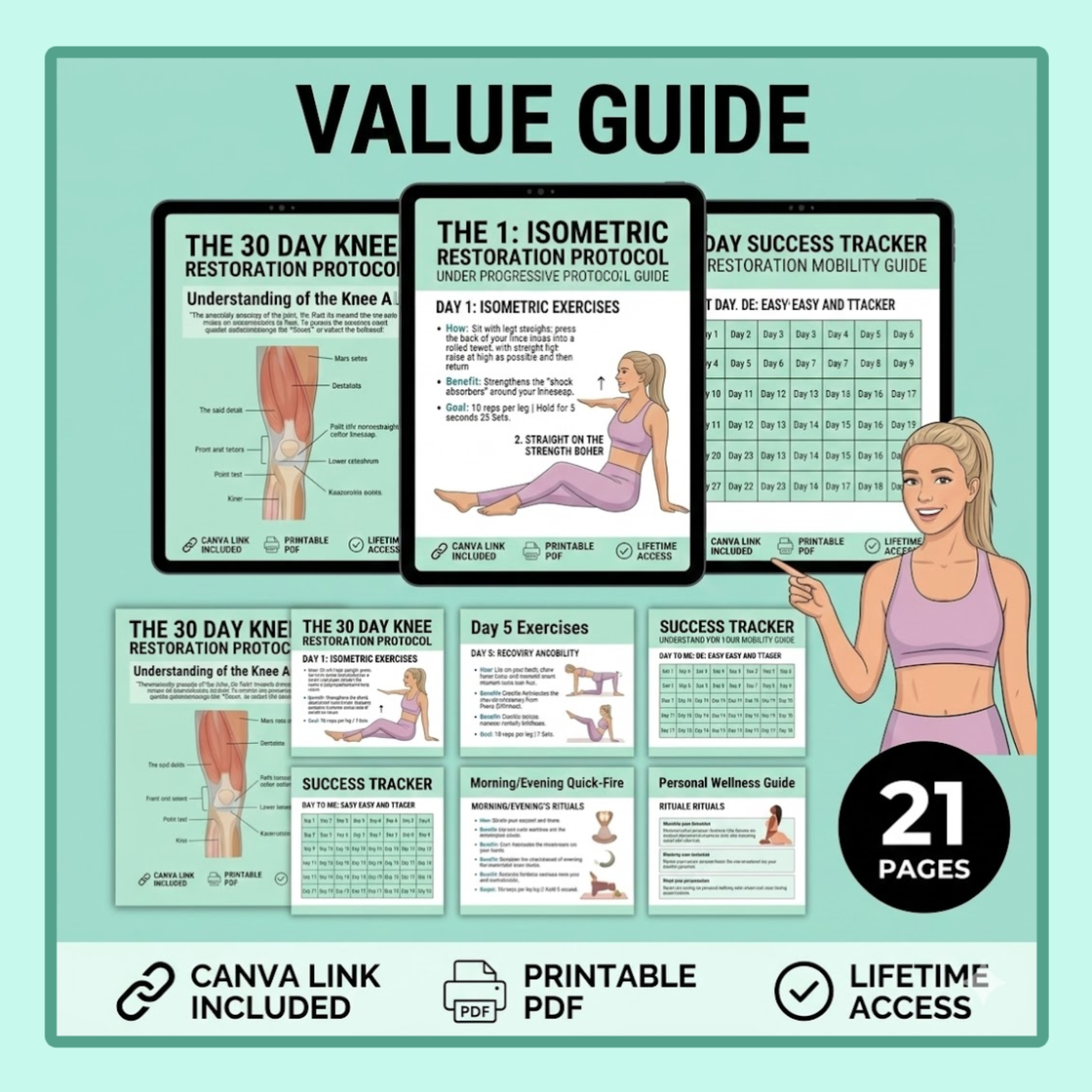 30 Day Knee Rehab E-Book (PDF Download)