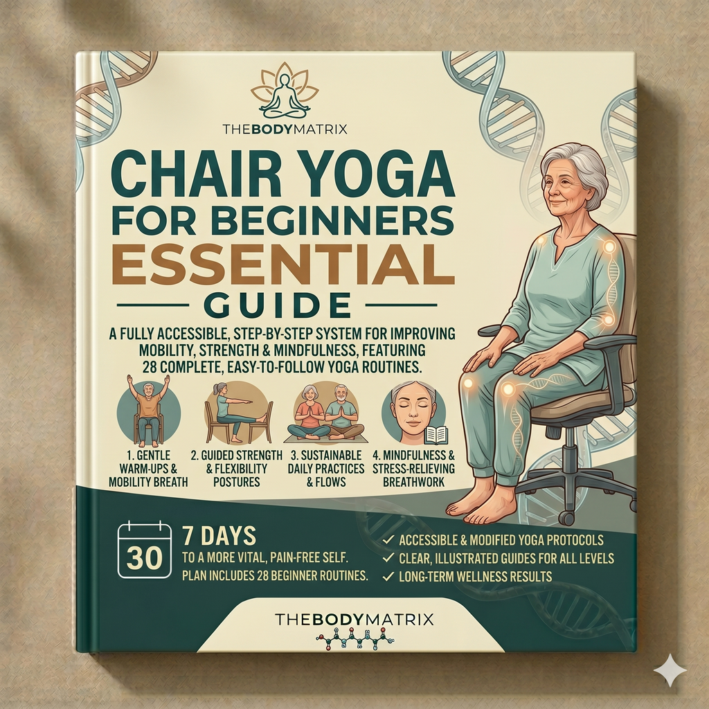 Chair Yoga for Beginners - Wall Pilates E-Book (PDF Download)