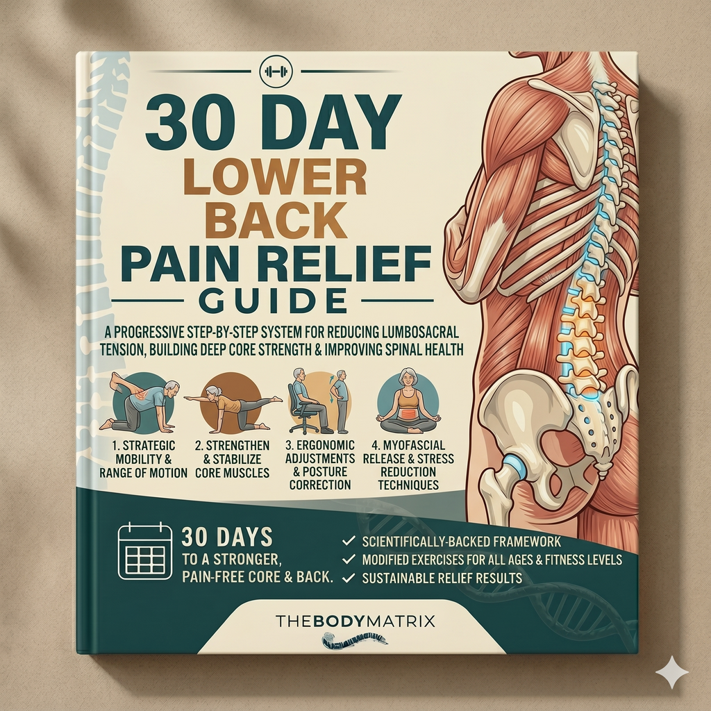 30-Day Lower Back Pain Relief E-Book (PDF Download)