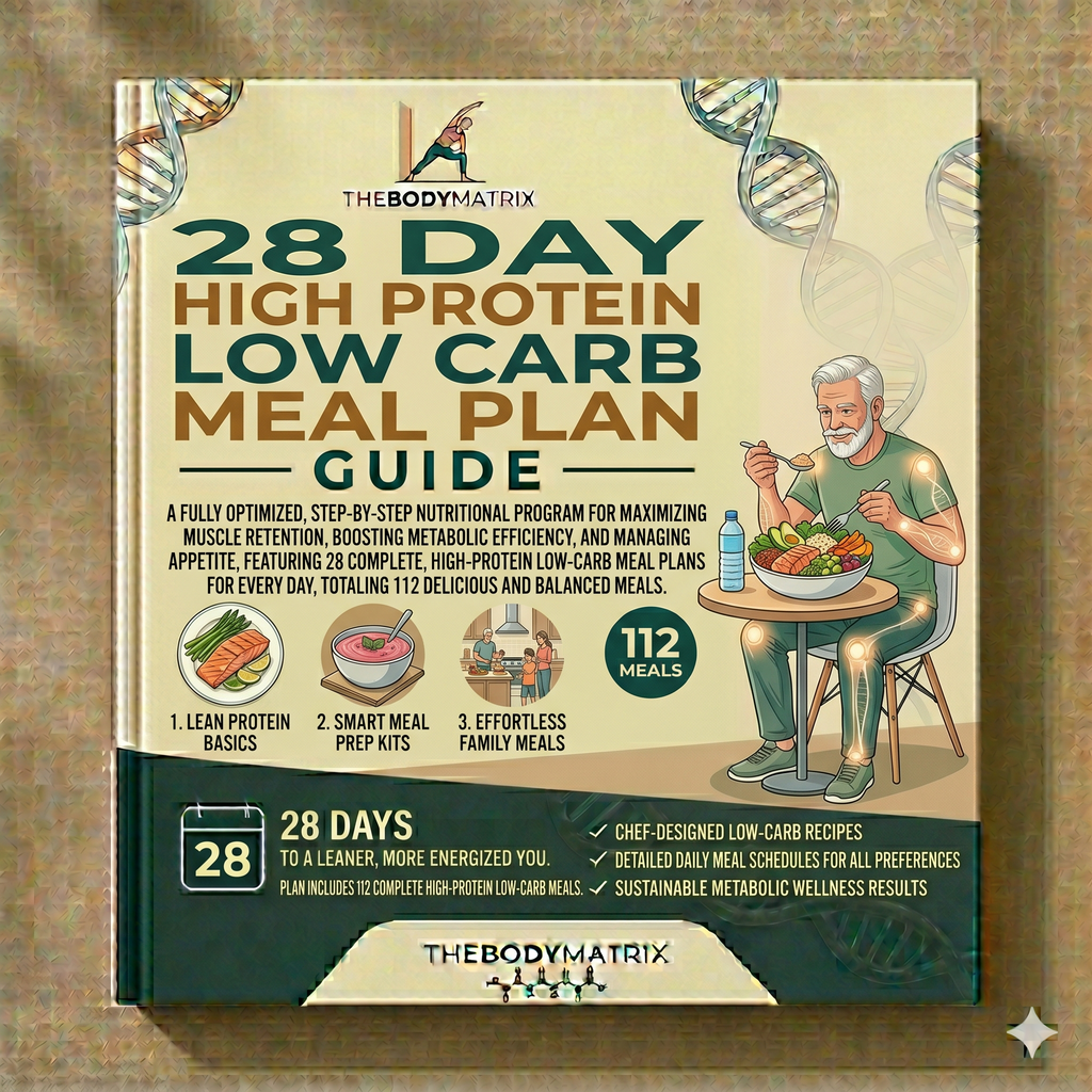 28 Day High Protein Low Carb Meal Plan E-Book (PDF Download)