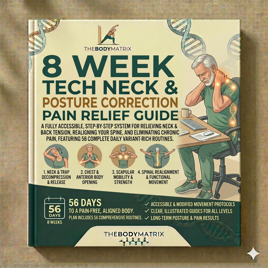 8 Week Tech Neck & Posture Correction Guide E-Book (PDF Download)
